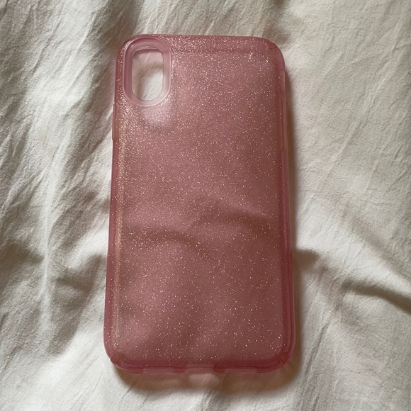 Pink Glitter Speck phone case - Picture 1 of 2